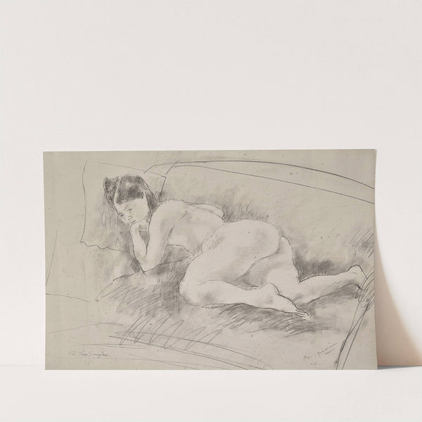 Miss Douglas (circa 1927-1928) by Jules Pascin