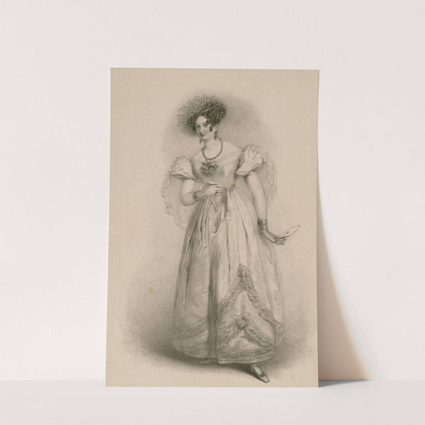 Miss Eliza Paton as Rosina in the Barber of Seville (1834) by Richard James Lane