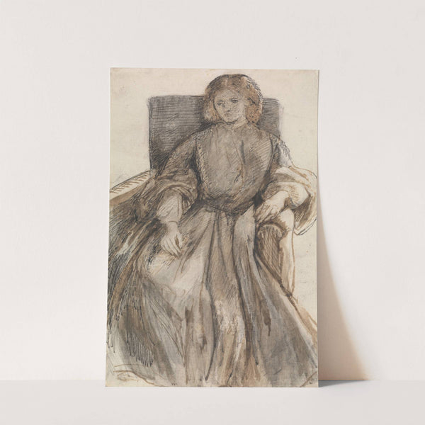 Miss Elizabeth Siddal (between 1854 and 1855) by Dante Gabriel Rossetti