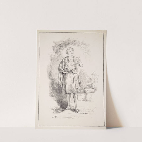 Miss Ellen Terry as Viola, ‘Twelfth night’ by Alma