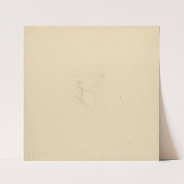 Miss F.B. (Francis Burney) by Edward Francis Burney