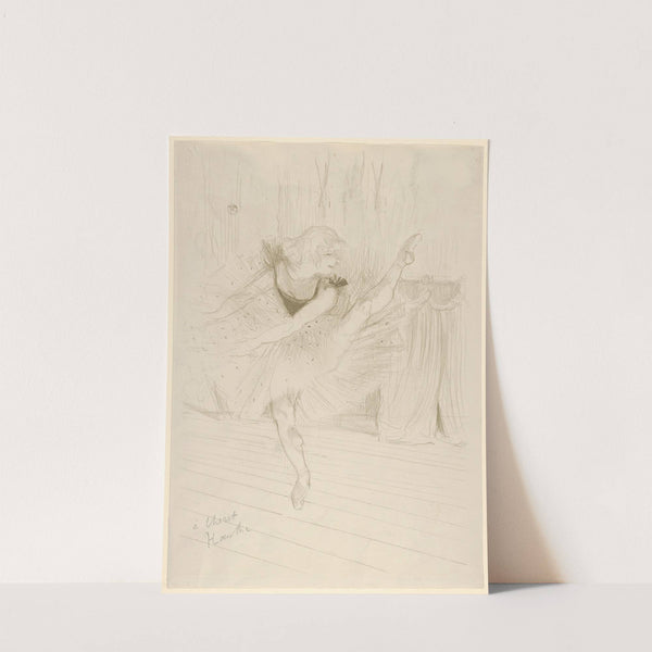 Miss Ida Heath, English Dancer (1894) by Henri de Toulouse-Lautrec