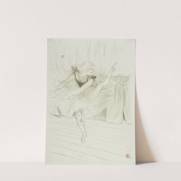 Miss Ida Heath, English Dancer (1894) by Henri de Toulouse-Lautrec