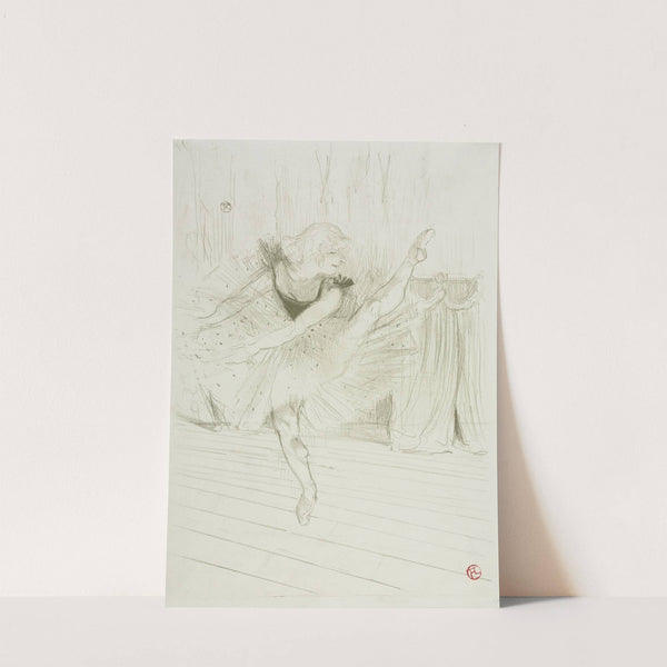 Miss Ida Heath, English Dancer by Henri de Toulouse-Lautrec