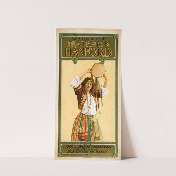 Miss Marie Drofnah as Mariatana in Don Caesar de Bazan (1904) by U.S. Lithograph Co.