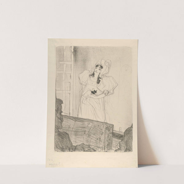 Miss May Belfort (1895) by Henri de Toulouse-Lautrec