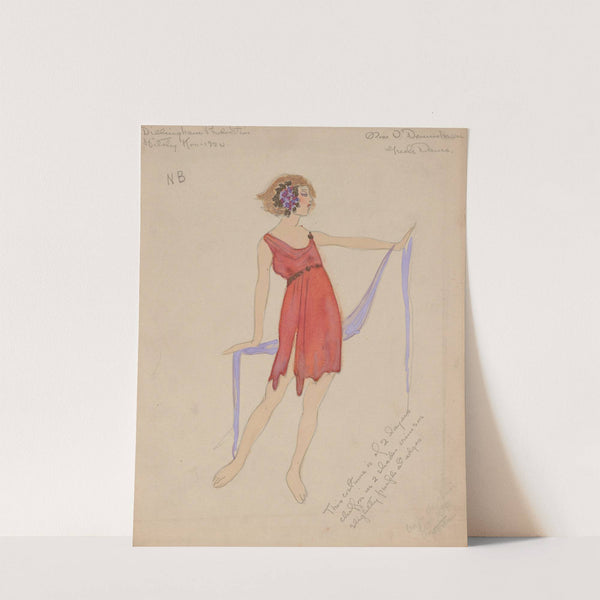 Miss O'Dennishawn-Greek Dance by Helen Marguerite O'Kane