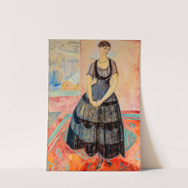 Miss S C (ca 1915) by Isaac Grünewald