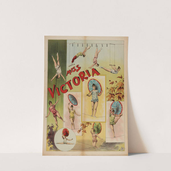 Miss Victoria (1880-1890) by Adolf Friedländer Lith.