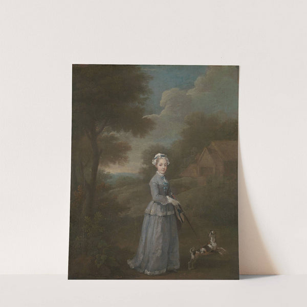 Miss Wood (ca. 1730) by William Hogarth