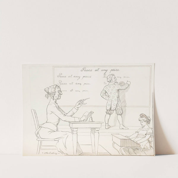 Miss Woodrina; Samuel, your copy gets weaker and weaker. – Oh, I’m tired copyin’ these same old words (1916) by Otho Cushing