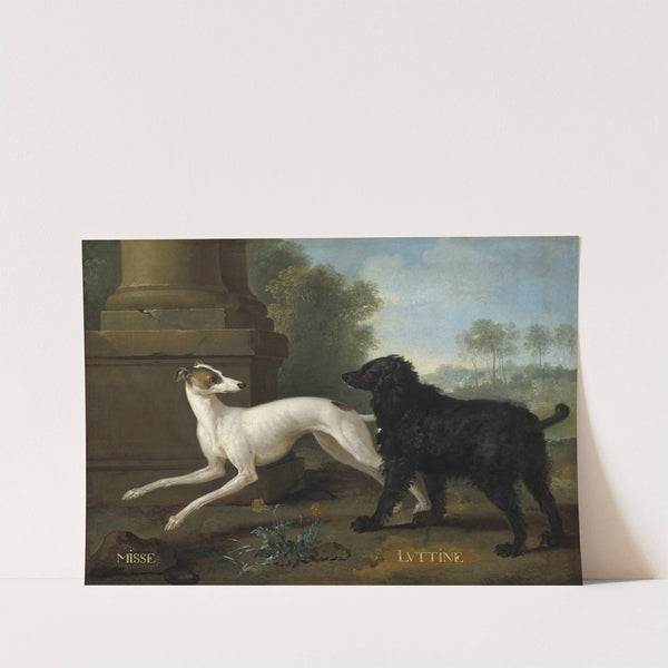 Misse and Luttine by Jean-Baptiste Oudry