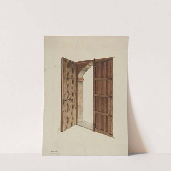 Mission Church Doors and Doorway by Dayton Brown