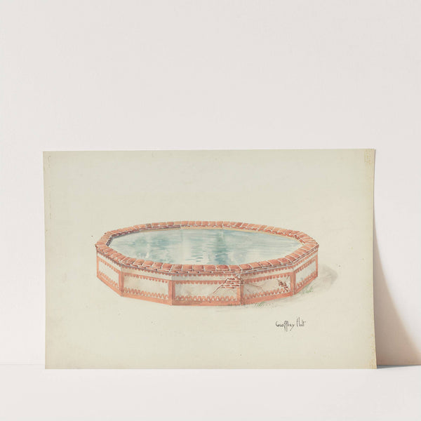 Mission Fountain by Geoffrey Holt