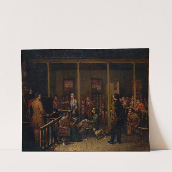 Missouri Courtroom by William Josiah Brickey