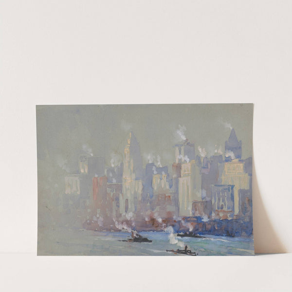 Mist and steam by Joseph Pennell