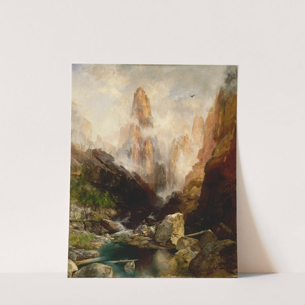 Mist in Kanab Canyon, Utah by Thomas Moran