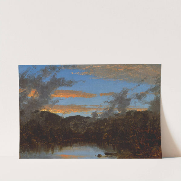 Mist Rising at Sunset in the Catskills by Sanford Robinson Gifford