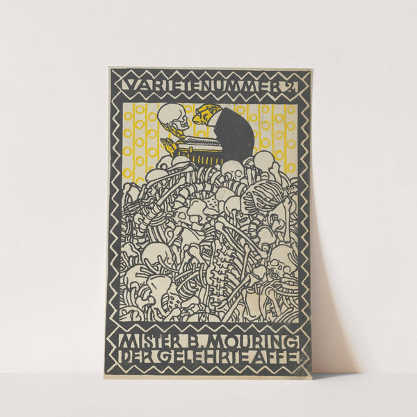 Mister B. Mouring, The Learned Monkey by Rudolf Kalvach