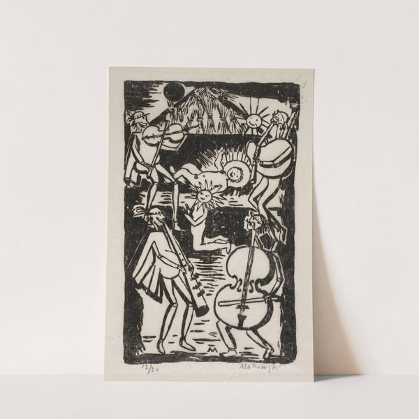 Misterium 2. (1924) by Tadeusz Makowski