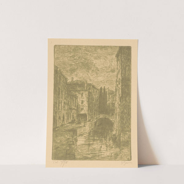 Mistig weer te Venetië (1873-1931) by Etienne Bosch