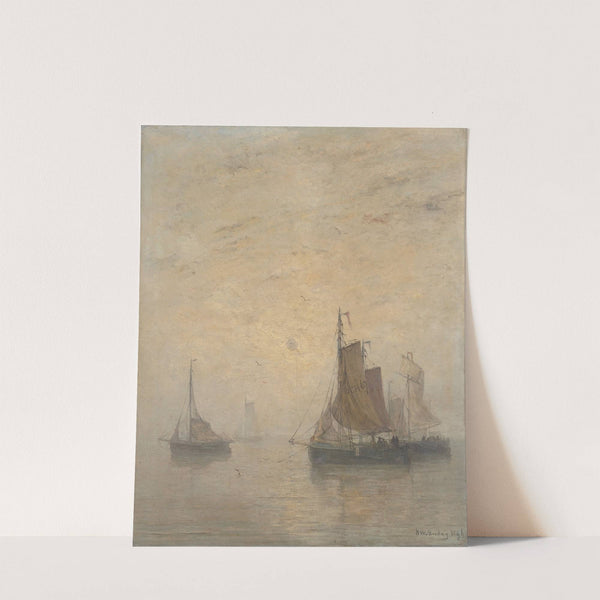 Misty Weather by Hendrik Willem Mesdag