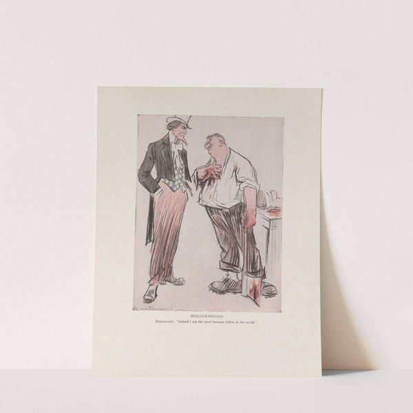 Misunderstood (1916-1917) by Louis Raemaekers