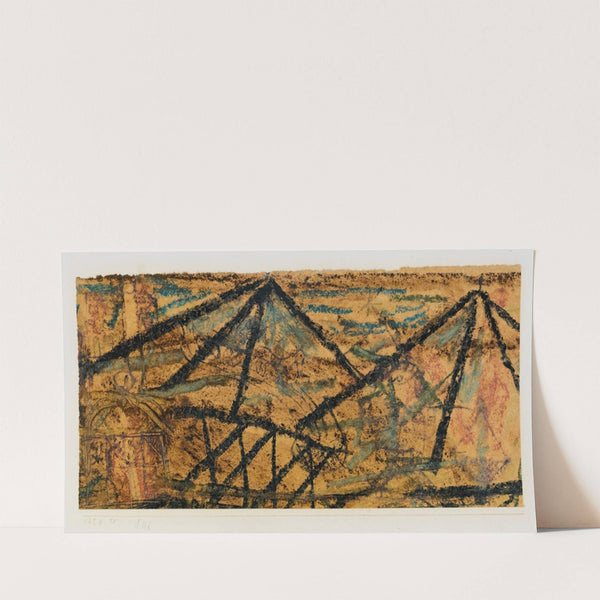 Mit Dem Wasserträger (With The Water Carrier) (1920) by Paul Klee