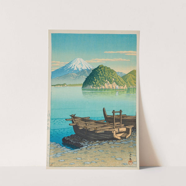 Mitohama no asa (Morning at Mitohama) (1953) by Kawase Hasui