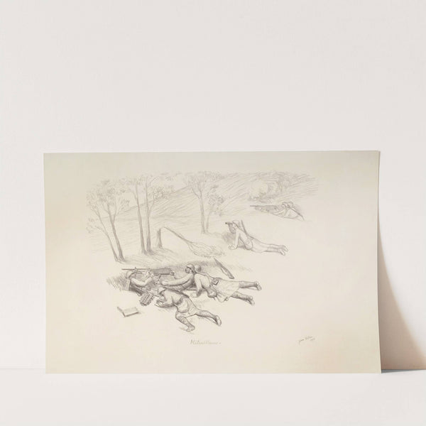 Mitrailleuses (1916) by Jean Veber