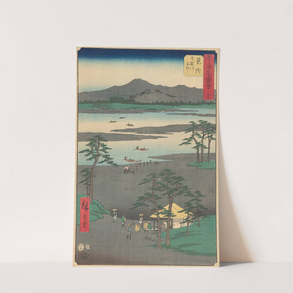 Mitsuke (1855) by Andō Hiroshige