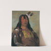 Mix-Ke-Móte-Skin-Na, Iron Horn, a Warrior (1832) by George Catlin