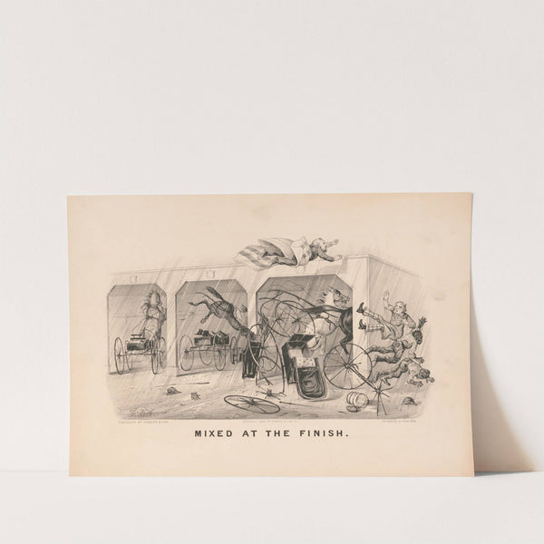 Mixed at the finish (1880) by Thomas Worth