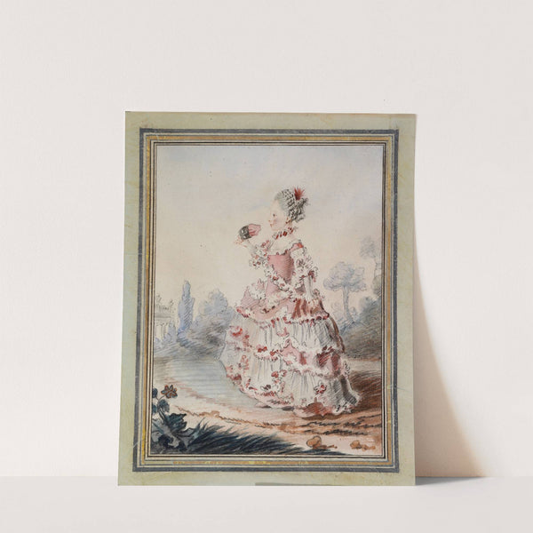 Mlle Dazincourt by Louis Carrogis Carmontelle