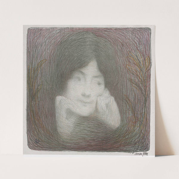 Mlle. Mornéo de la Comédie-Française (1897) by Edmond Francois Aman-Jean