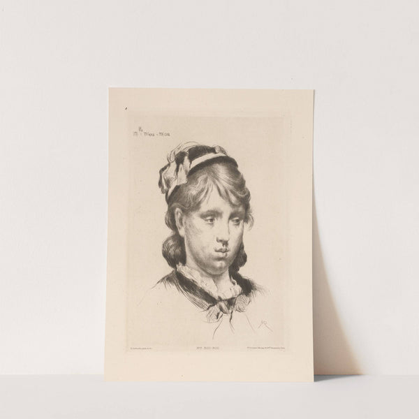 Mlle Mou-Mou (1880) by Marcellin-Gilbert Desboutin