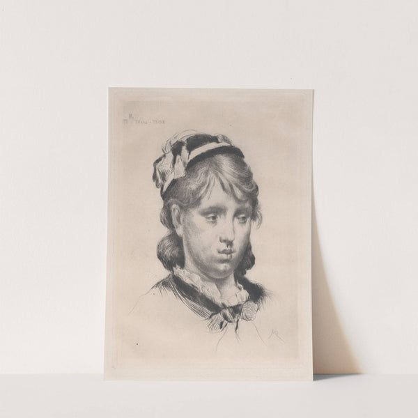 Mlle. Mou-Mou (1880) by Marcellin-Gilbert Desboutin