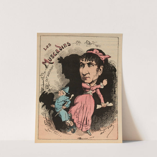 Mlle Rousseil (1875) by André Gill