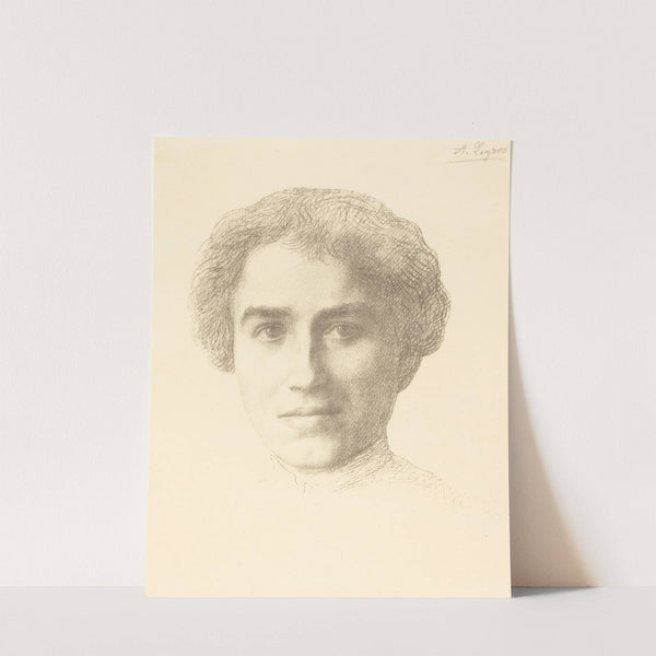 Mlle. Simpson by Alphonse Legros