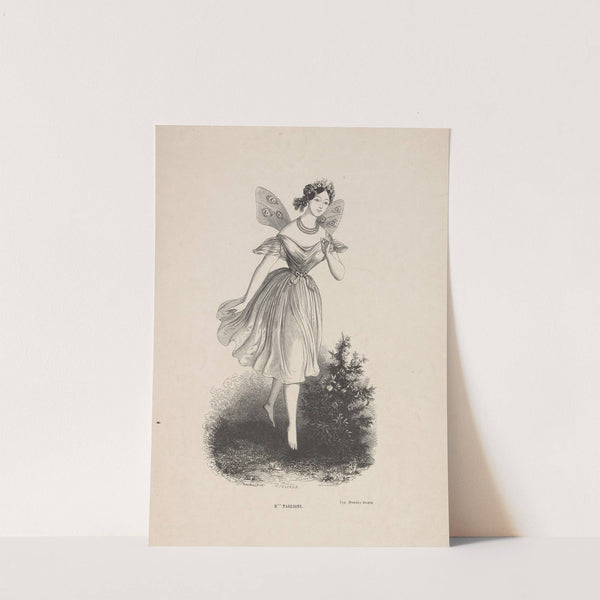 Mlle. Taglioni (1860-1869) by Alexandre Lacauchie
