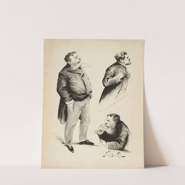 MM. Jaluzot et et Paul Beauregard (1902) by Noël Dorville