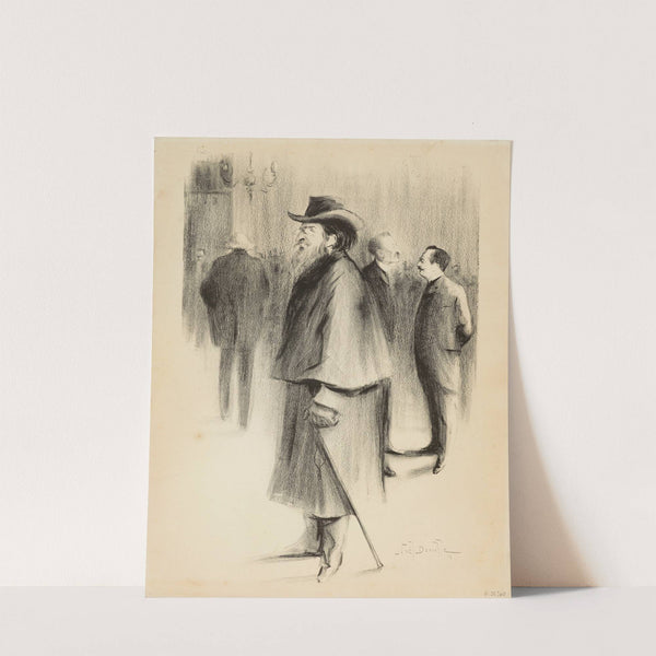 MM. Jules Guesde Auffray et Pugliesi-Conti (1903) by Noël Dorville