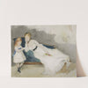 Mme Gobillard et sa fille Paule by Berthe Morisot