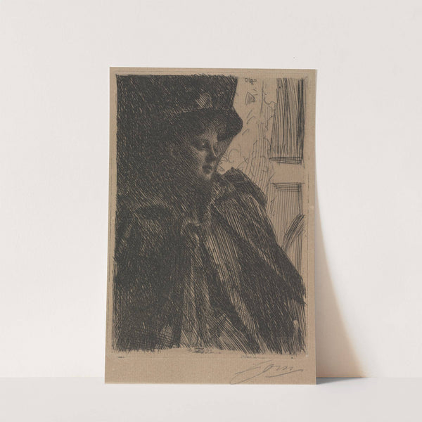 Mme. Olga Bratt (1892) by Anders Zorn