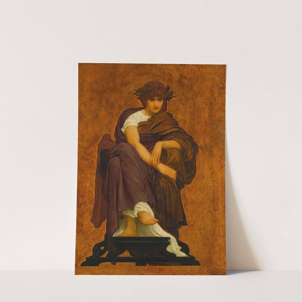 Mnemosyne, Mother of the Muses by Frederic Leighton