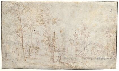 Moated Castle and Village