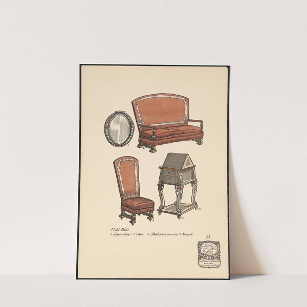 Möbel zum I. Bild by Ernst Stern