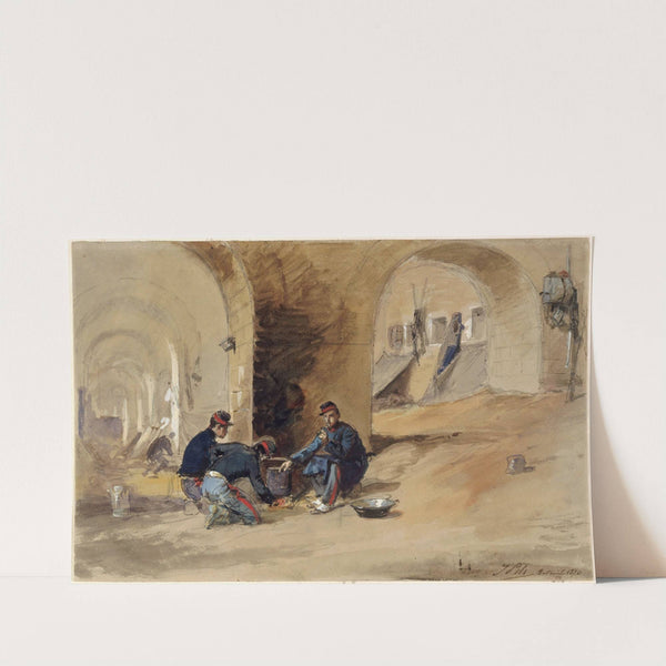 Mobiles sous le viaduc d'Auteuil. by Isidore Pils