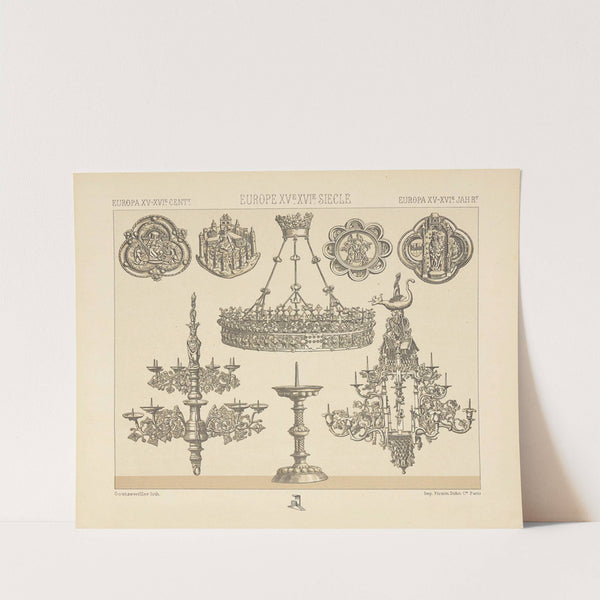 Mobilier religieux. (1876-1888) by Auguste Racinet