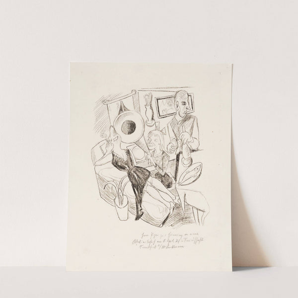 Möbliert (1920) by Max Beckmann